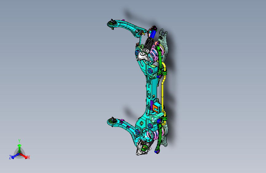 现代-IX45-底盘-2911
