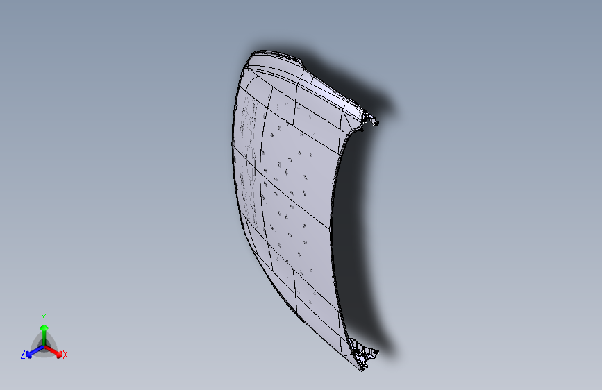 现代-名图 -前罩焊接总成（带铰链）