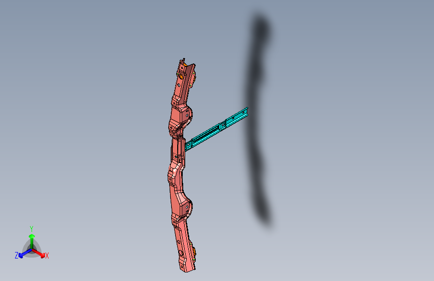 野马 B10 -（前保横梁总成装置）