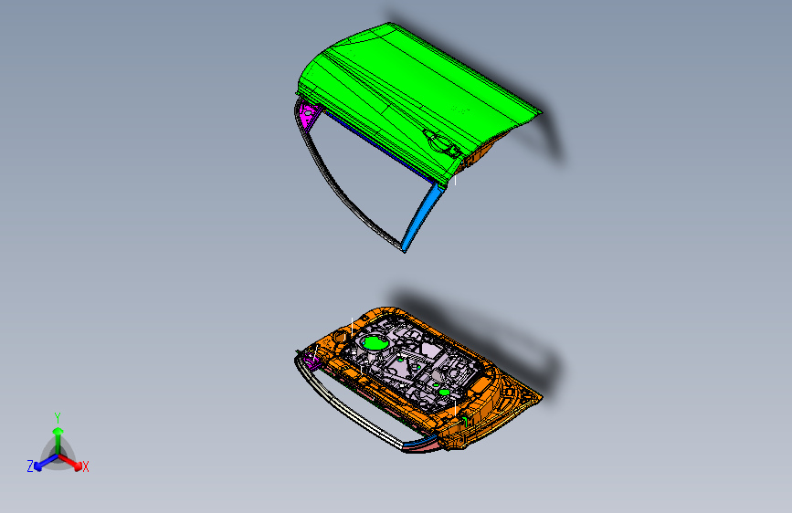 现代-索纳塔8-开闭件-010301-Front Door