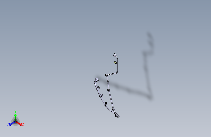 野马 B10 -_顶棚线束装置