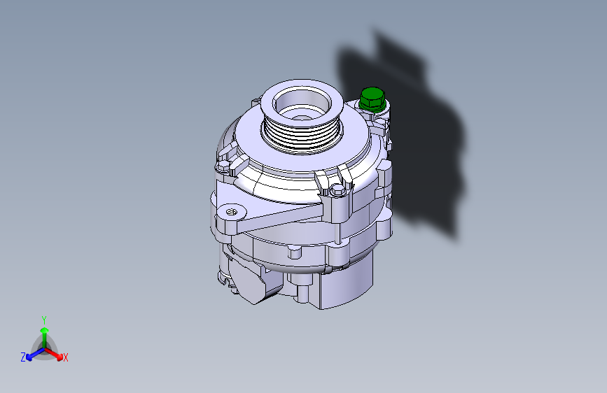 野马 B10 -_发电机装置