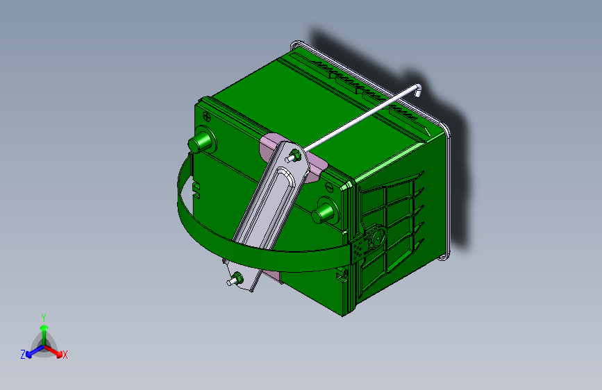 野马 B10 -_蓄电池装置