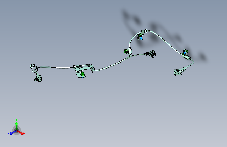 野马 B10 -EPB线束装置-右