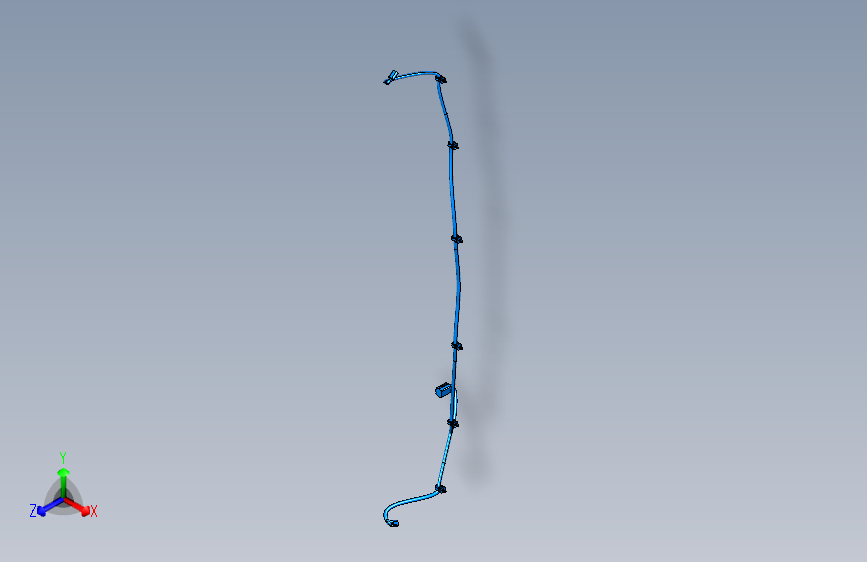 野马 B10 -后雾灯线束装置