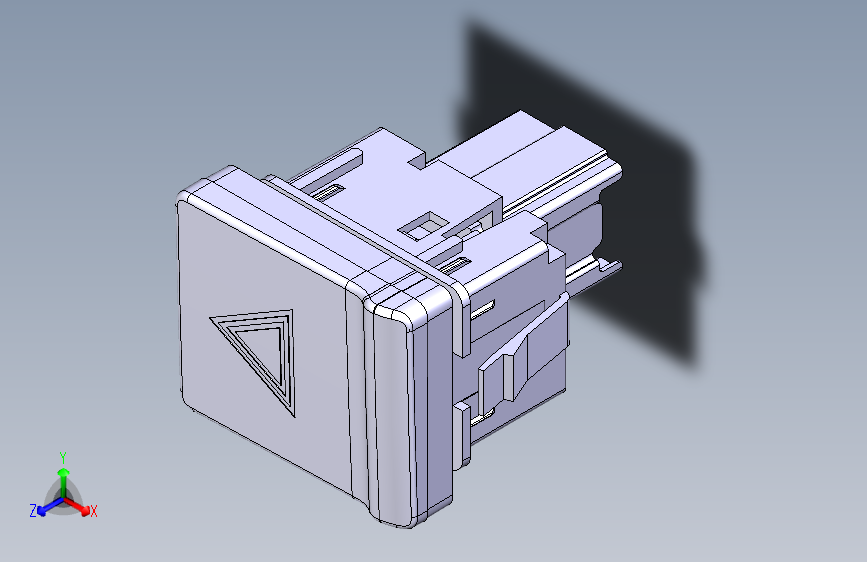 野马 B10 -危险告警灯开关装置
