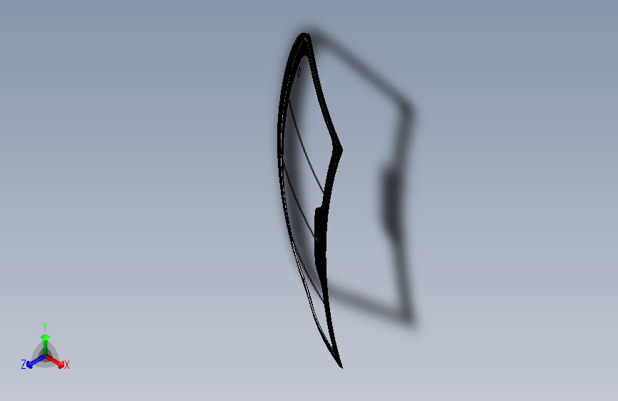 野马-B10-FNA5206001（前风窗玻璃装置（低配））