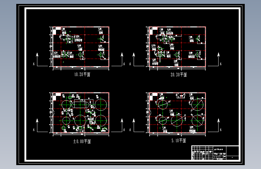 年产4万吨淡色啤酒糖化工艺及糖化车间设计CAD图纸及说明书