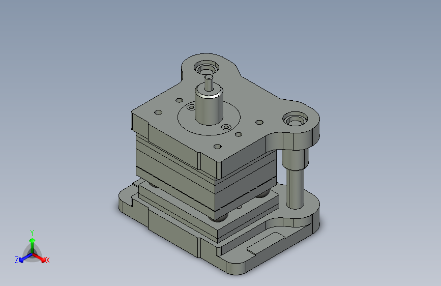 菱形垫片复合模具--1720041