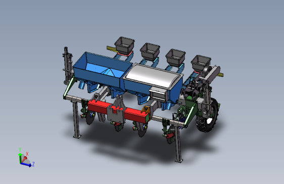 四行免耕播种机1015505==wb200