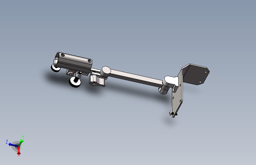 A钓箱不锈钢拐角炮台