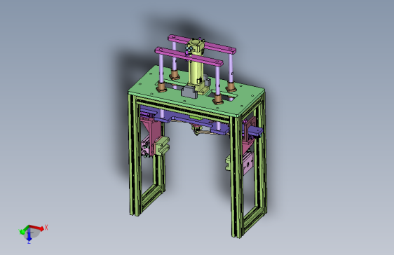 夹紧翻转180°机构