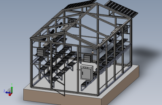 全自动化温室模型