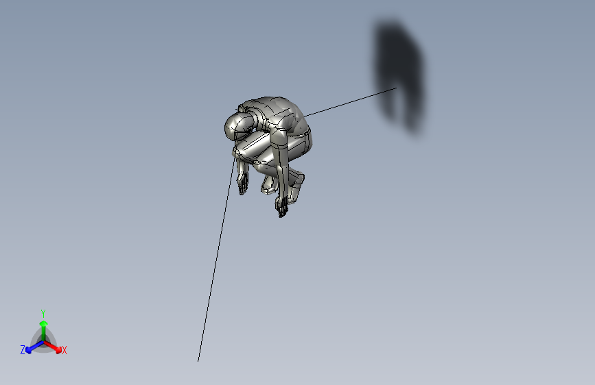 人体姿势crouch_manikin