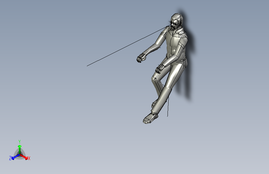 人体姿势pull2_low_manikin