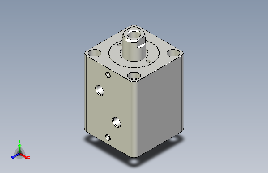 薄型气缸3D-HCF32x10-D