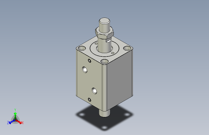 薄型气缸3D-HCF32x15-D-B