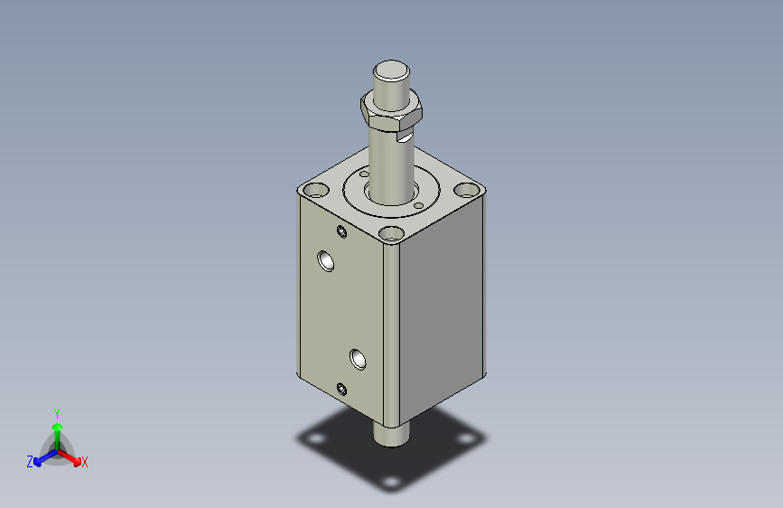 薄型气缸3D-HCF32x30-D-B