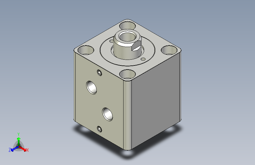 薄型气缸3D-HCF40x05-D