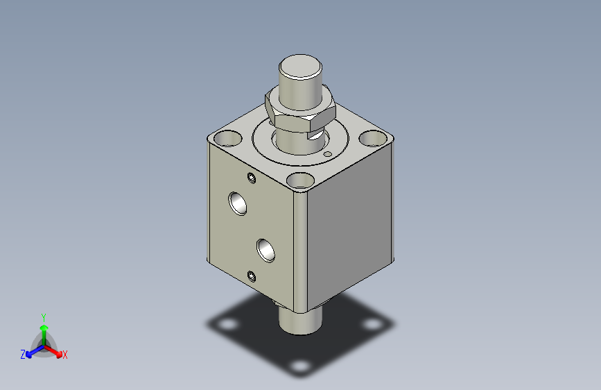 薄型气缸3D-HCF40x05-D-B