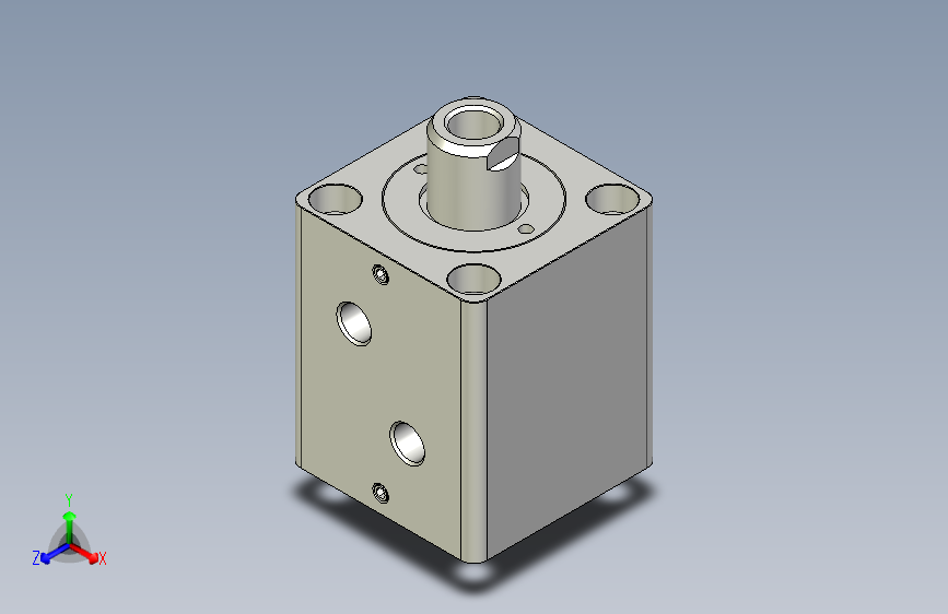 薄型气缸3D-HCF40x15-D