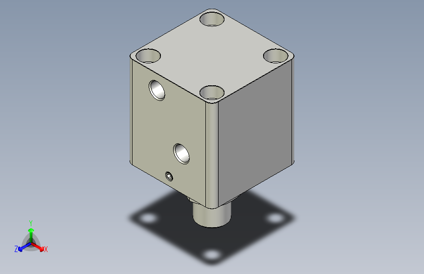 薄型气缸3D-HCF40x20-B