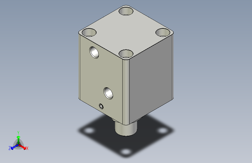 薄型气缸3D-HCF40x25-B