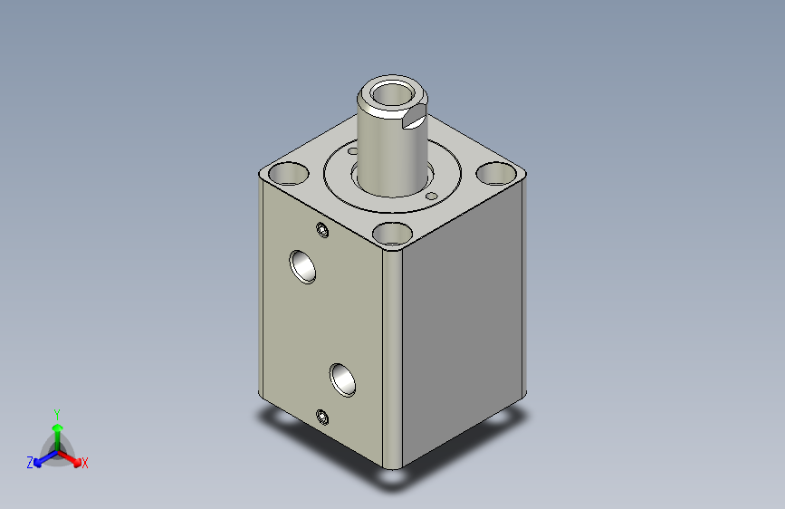薄型气缸3D-HCF40x25-D