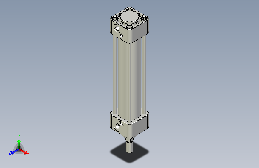 标准型气缸3D-DMB32x125