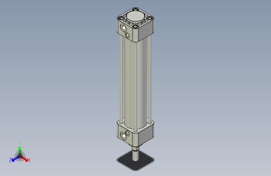标准型气缸3D-DMB32x150