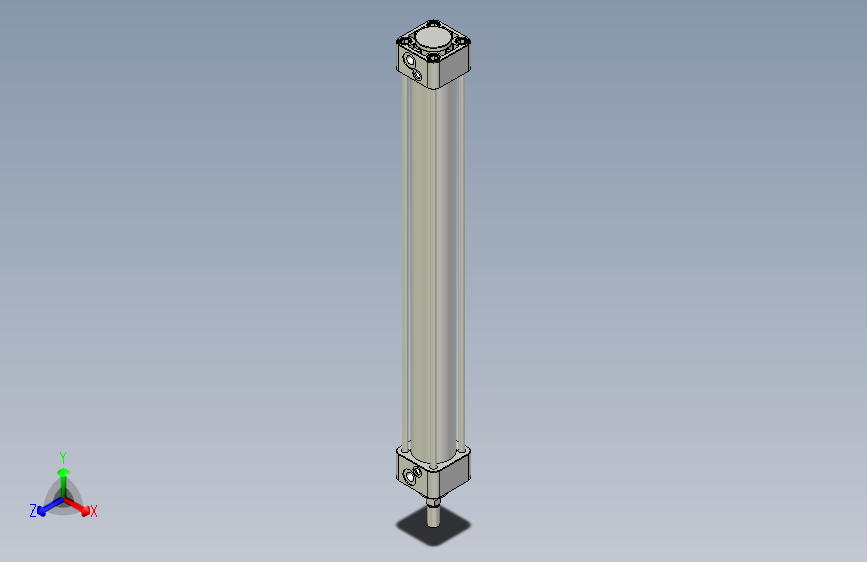 标准型气缸3D-DMB32x350
