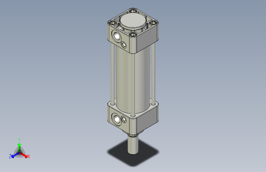 标准型气缸3D-DMB40x75