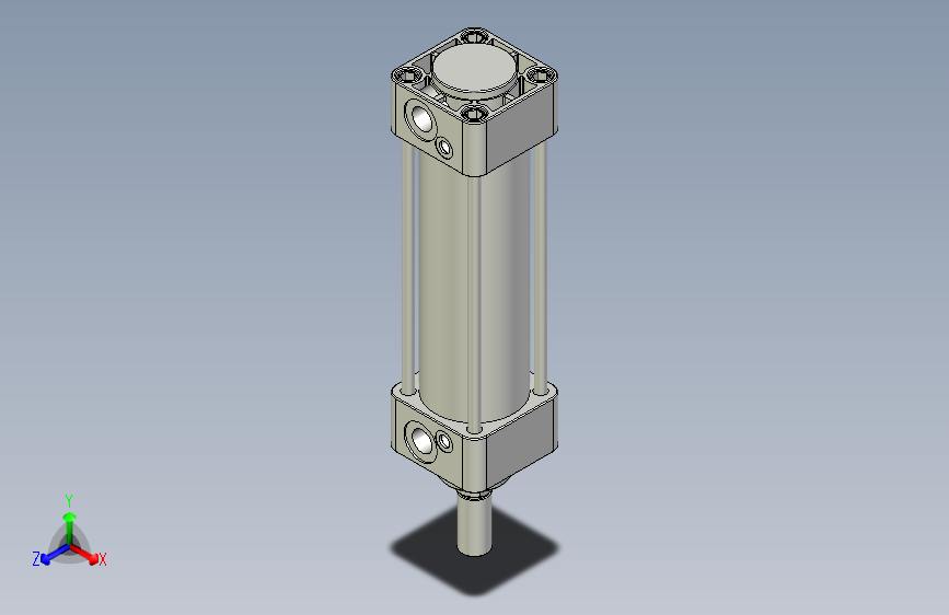 标准型气缸3D-DMB40x100