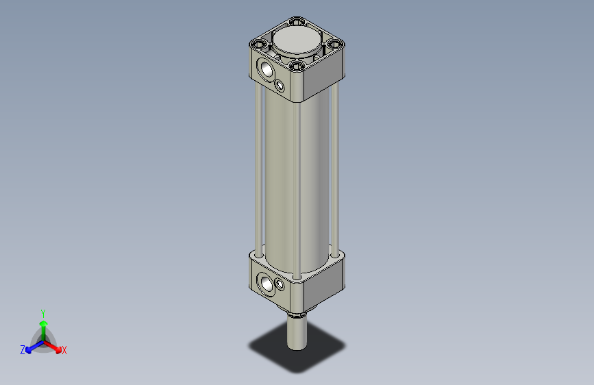 标准型气缸3D-DMB40x125