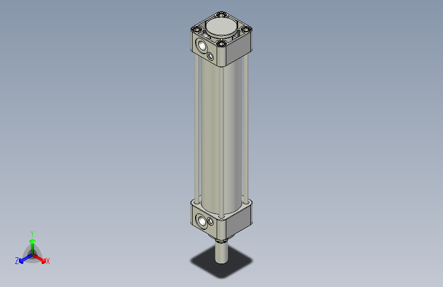 标准型气缸3D-DMB40x175