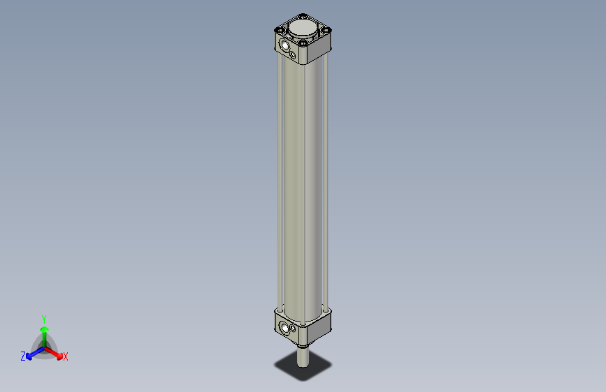标准型气缸3D-DMB40x350