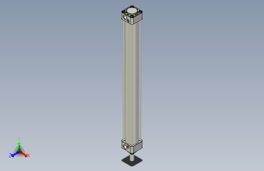 标准型气缸3D-DMB40x450