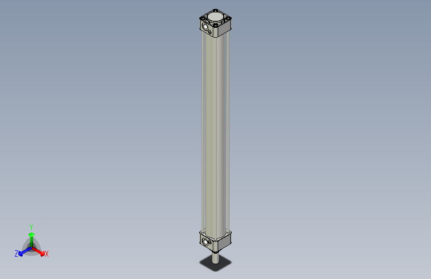 标准型气缸3D-DMB40x500