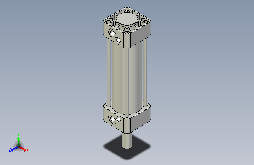 标准型气缸3D-DMB50x125