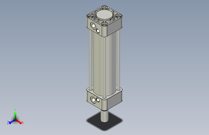 标准型气缸3D-DMB50x150