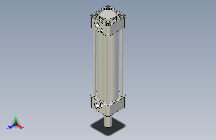 标准型气缸3D-DMB50x175