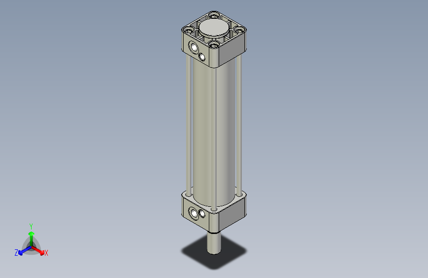 标准型气缸3D-DMB50x200