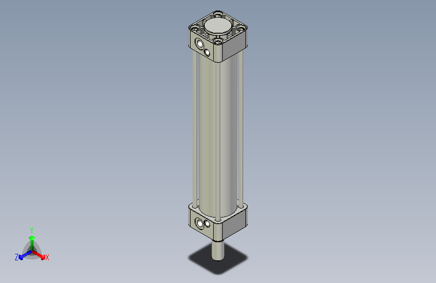 标准型气缸3D-DMB50x250