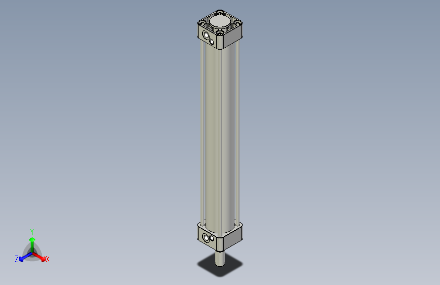 标准型气缸3D-DMB50x400