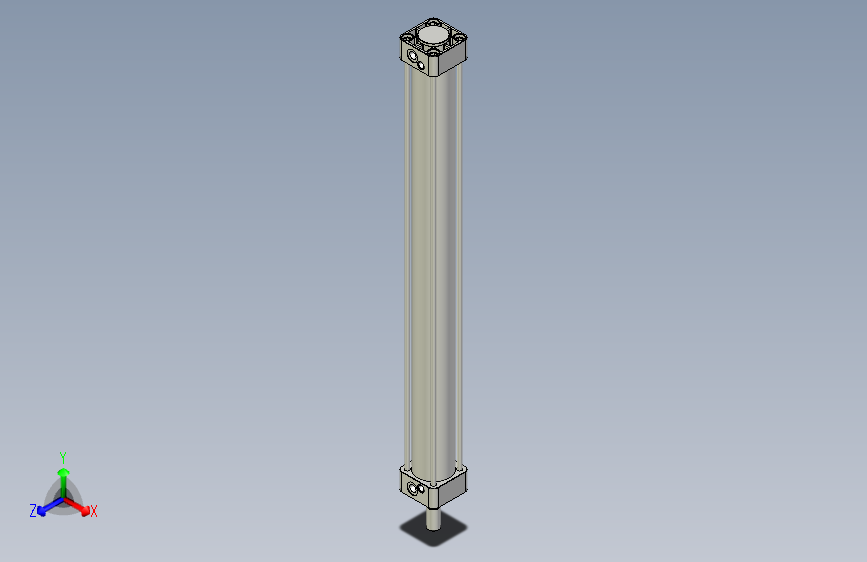 标准型气缸3D-DMB50x600