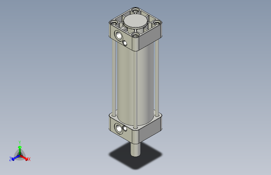 标准型气缸3D-DMB63x150