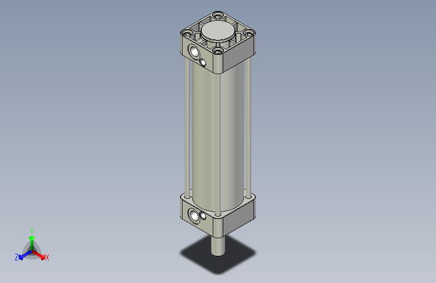标准型气缸3D-DMB63x200