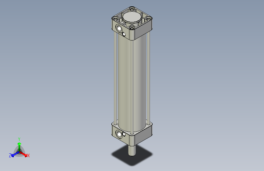 标准型气缸3D-DMB63x250