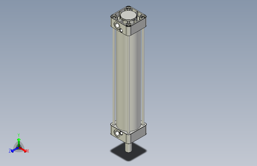 标准型气缸3D-DMB63x300