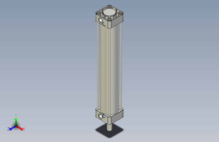标准型气缸3D-DMB63x350